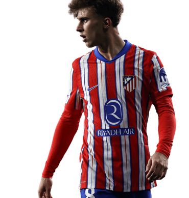 Pablo Barrios PNG Atletico Madrid Football Render