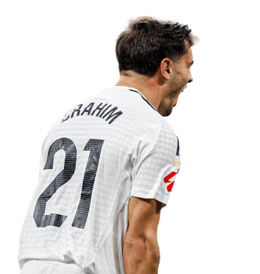 Brahim PNG Real Madrid Football Render. Gol