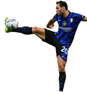 Calhanoglu PNG Inter Milan Football Render