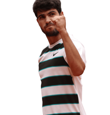 Carlos Alcaraz Tennis PNG Render Roland Garros 2025