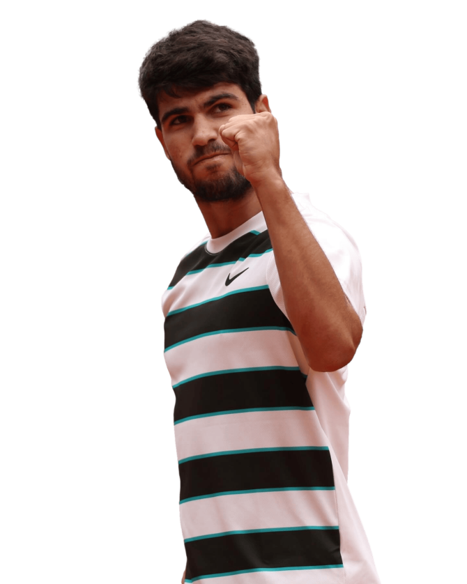 Carlos Alcaraz Tennis PNG Render Roland Garros 2025
