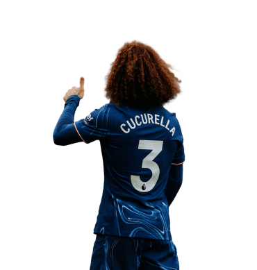 Cucurella PNG Chelsea Football Render