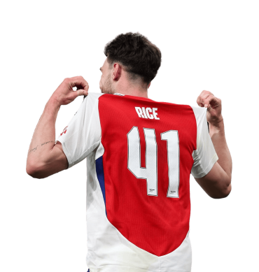 Declan Rice PNG Arsenal Football Render 3