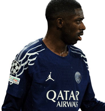 Dembelé PNG Paris Saint Germain Football Render