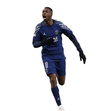 Dembelé PNG Paris Saint Germain Football Render