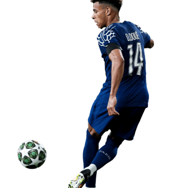 Désiré Doué PNG Paris Saint Germain Football Render