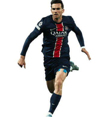 Fabian Ruiz PNG Paris Saint Germain Football Render