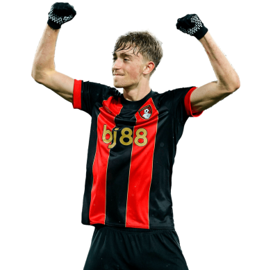 Huijsen PNG Bournemouth Football Render