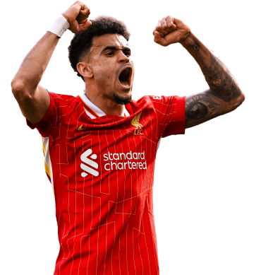 Luis Diaz PNG Liverpool Football Render