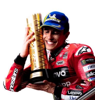 Marc Marquez PNG MotoGP Ducati. Winner Race