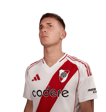 Mastantuono PNG River Plate Football Render