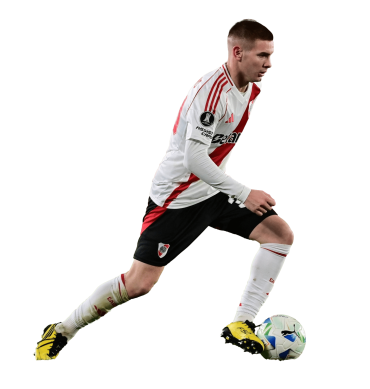 Mastantuono PNG River Plate Football Render