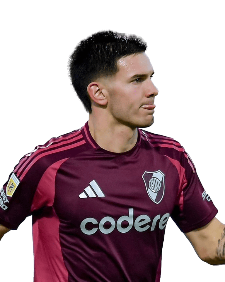 Mastantuono PNG River Plate Football Render