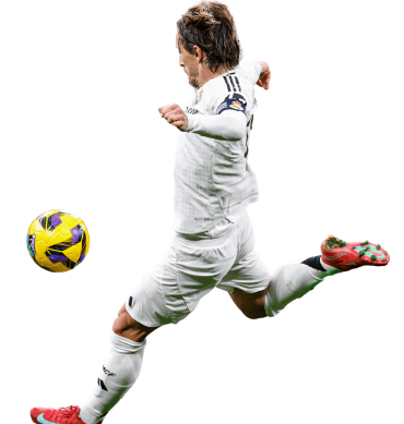 Modric PNG Real Madrid Football Render. Goal