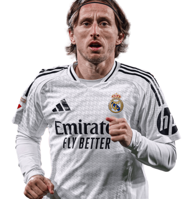 Modric PNG Real Madrid Football Render