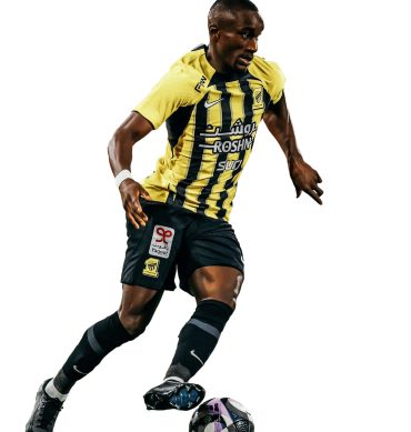 Moussa Diaby PNG Al-Ittihad Football Render