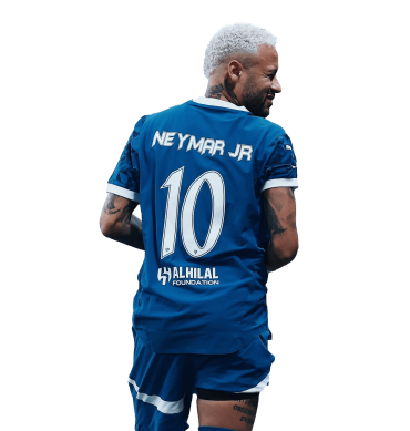 Neymar PNG Al-Hilal Saudi Football Render