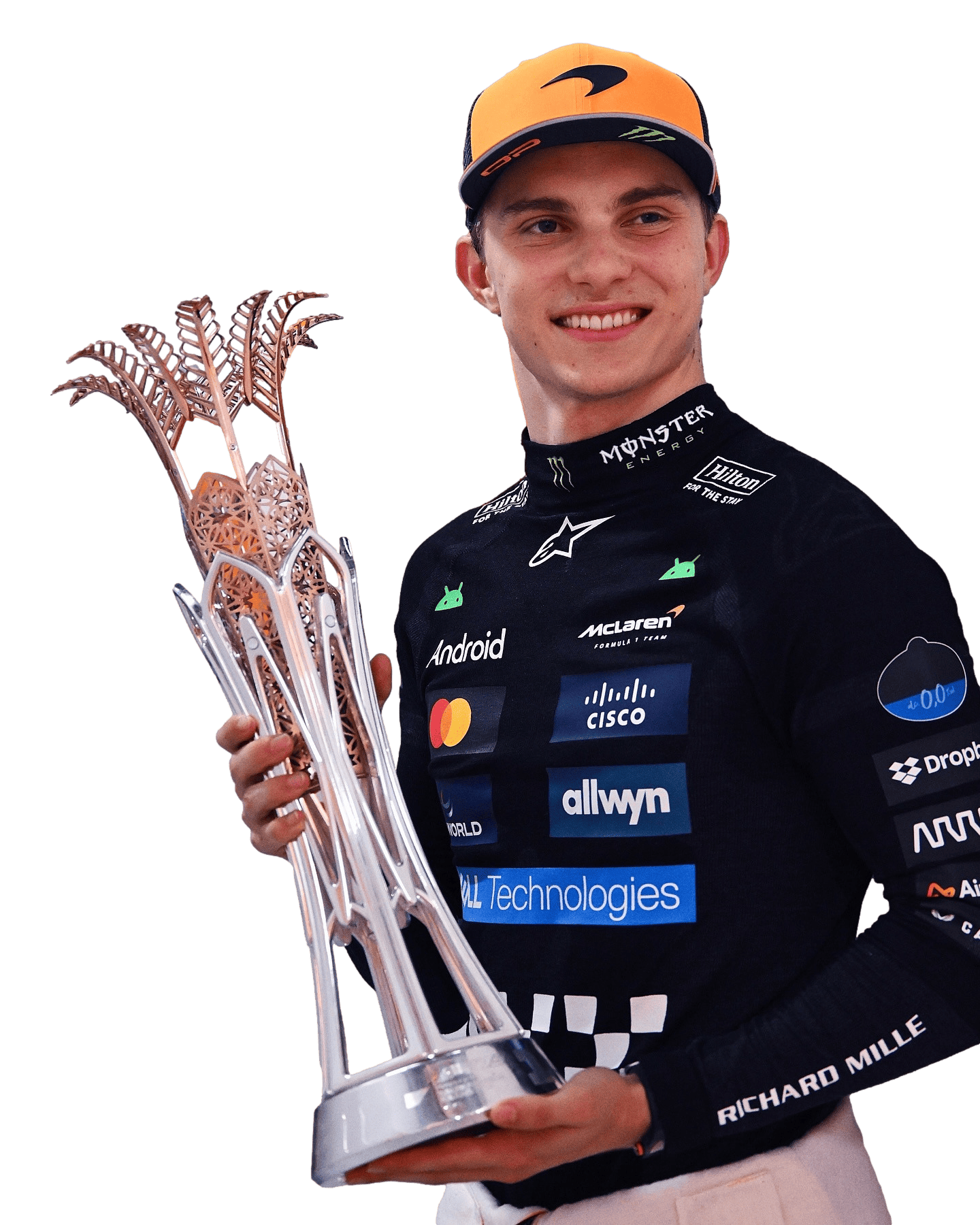 Piastri PNG Formula 1 Mclaren Render