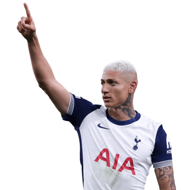 Richarlison PNG tottenham Football Render