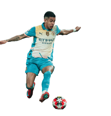 Savinho Manchester City PNG Football Render