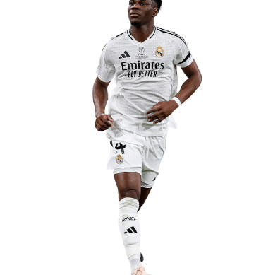 Tchouaméni PNG Real Madrid Football Render
