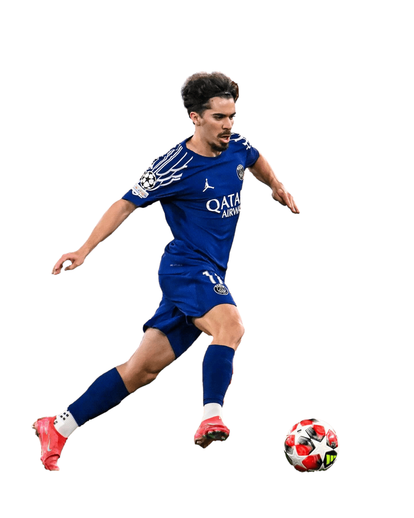 Vitinha PNG Paris Saint Germain Football Render