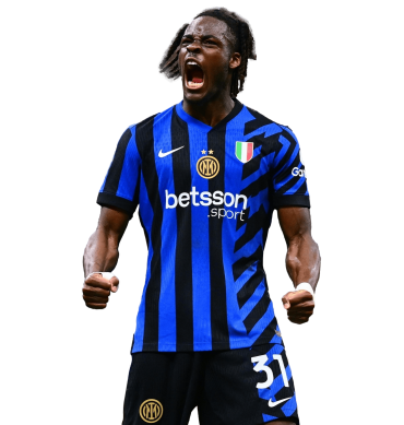 Yann Bisseck PNG Inter Milan Football Render