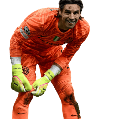 Yann Sommer PNG Inter Milan Football Render