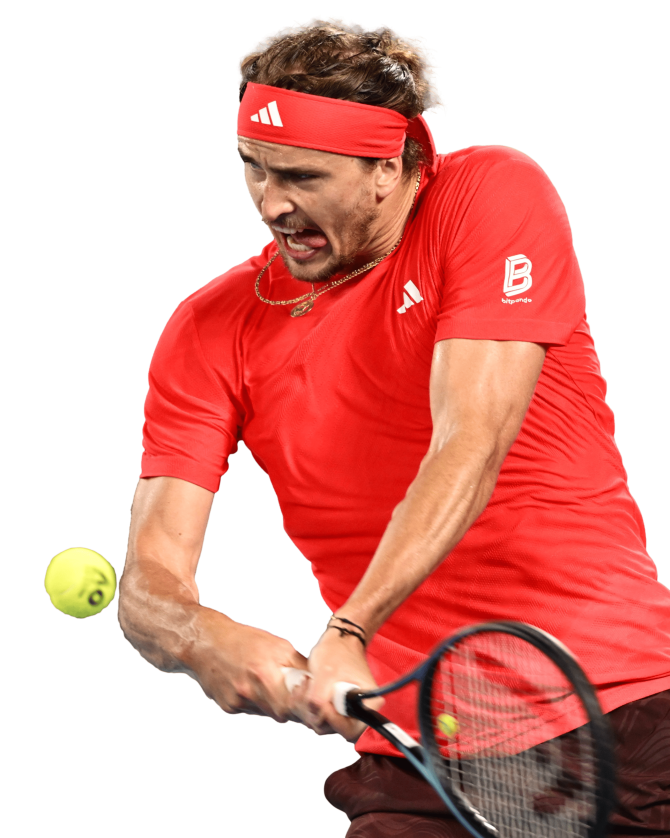 Alexander Zverev PNG Tennis Render Image