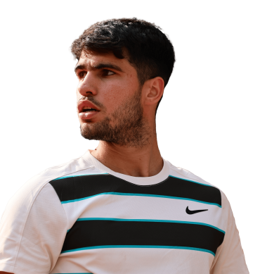 Carlos Alcaraz Tennis PNG Render en Roland Garros