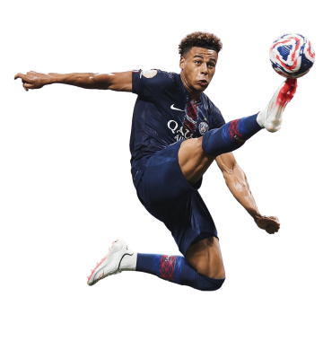 Désiré Doué PNG Paris Saint Germain Football Render
