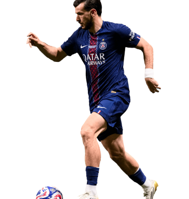 Khvicha Kvaratskhelia PNG Paris Saint Germain Football Render