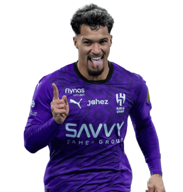 Marcos Leonardo PNG Al-Hilal Saudi Football Render