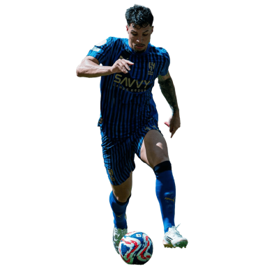 Marcos Leonardo PNG Al-Hilal Saudi Football Render