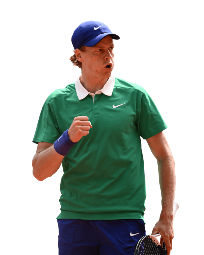 Sinner PNG Tennis Image Roland Garros