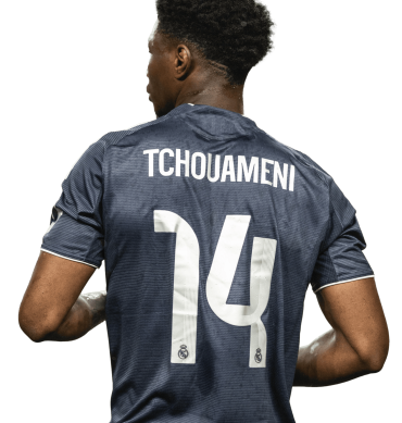 Tchouaméni PNG Real Madrid Football Render