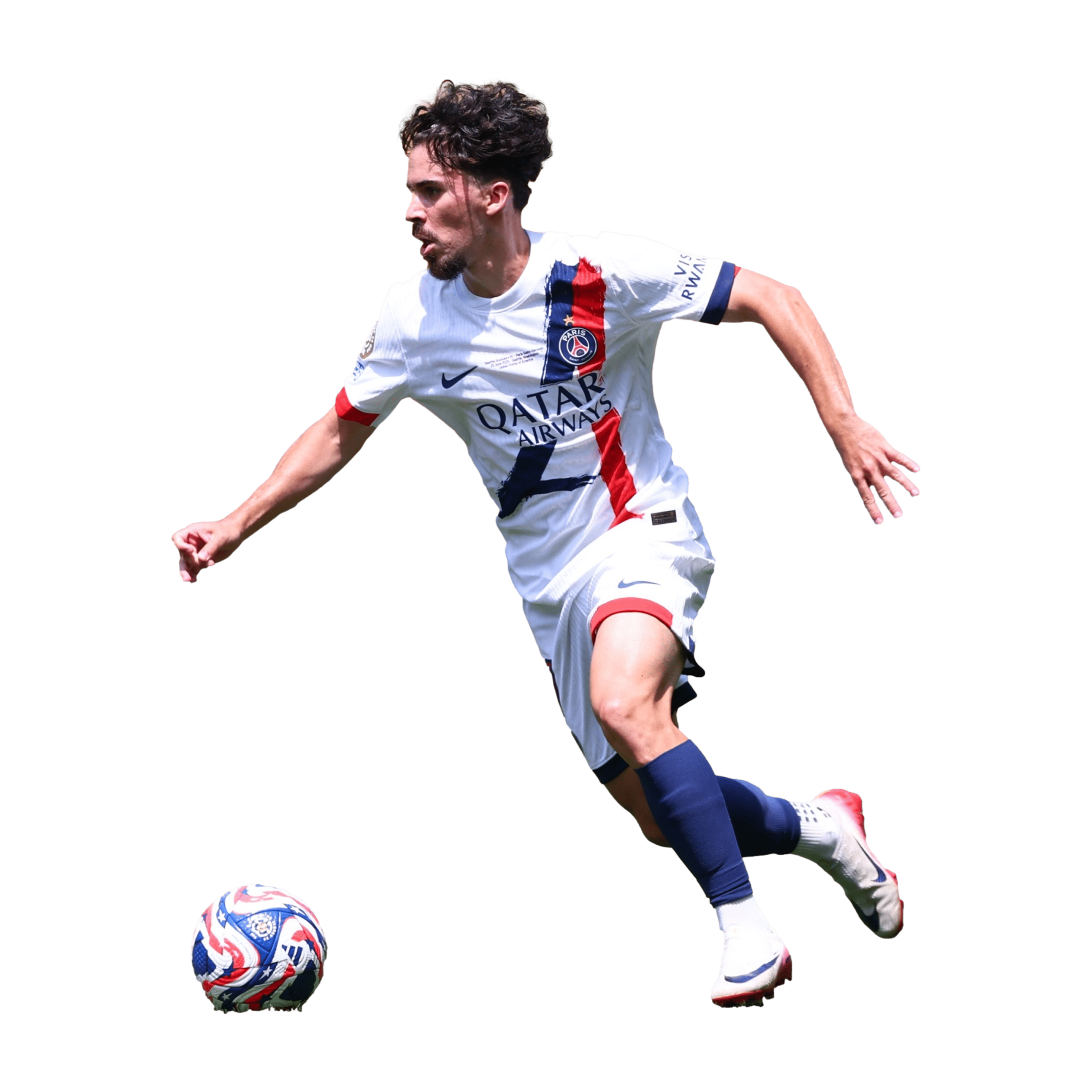 Vitinha PNG Paris Saint Germain Football Render