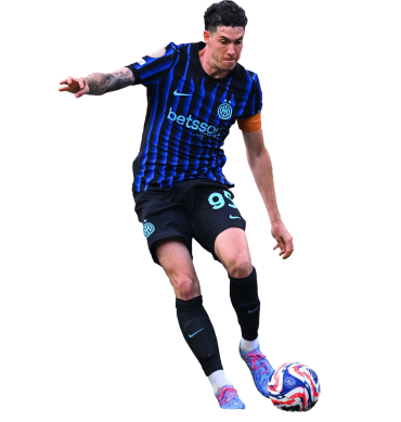 Bastoni PNG Inter Milan Football Render