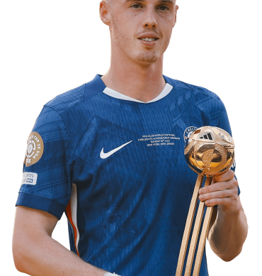 Cole Palmer PNG Chelsea Football Render. MVP