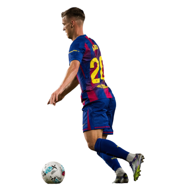 Dani Olmo PNG Barcelona Football Render