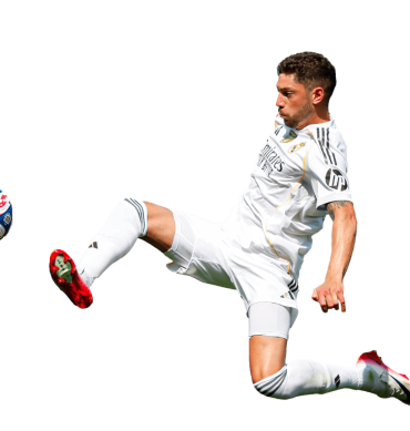 Fede Valverde PNG Madrid Football Render