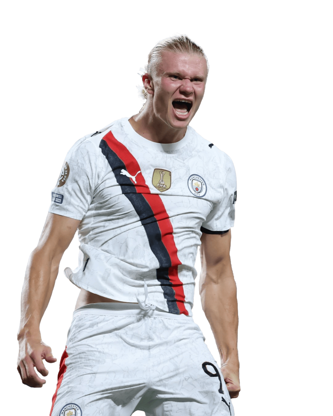 Haaland PNG Manchester City Football Render