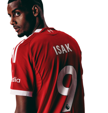 Isak PNG Liverpool Football Render