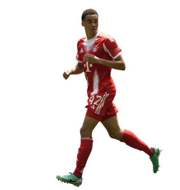 Jamal Musiala PNG Bayern Munich Football Render
