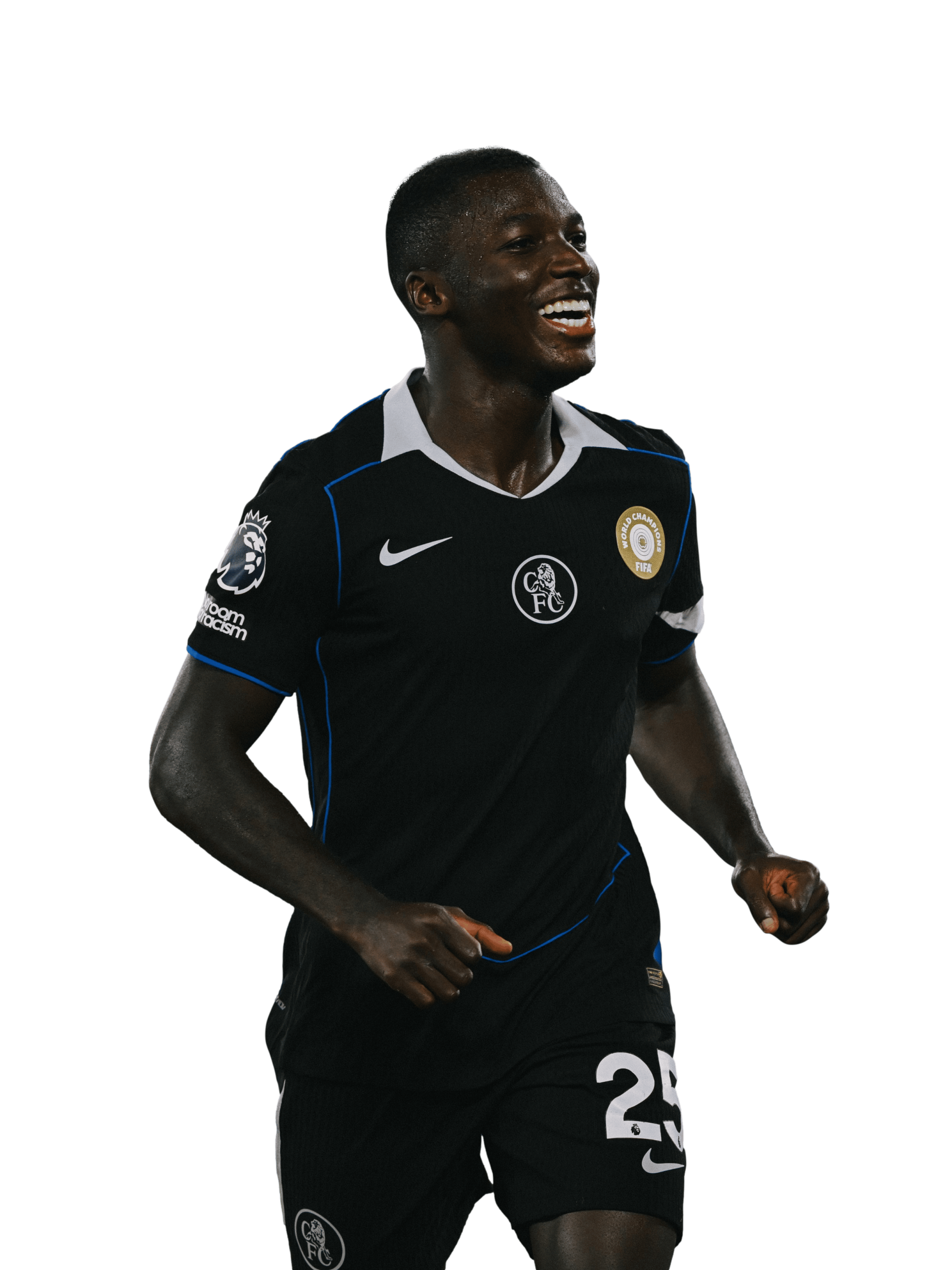 Moi Caicedo Chelsea PNG Football Render