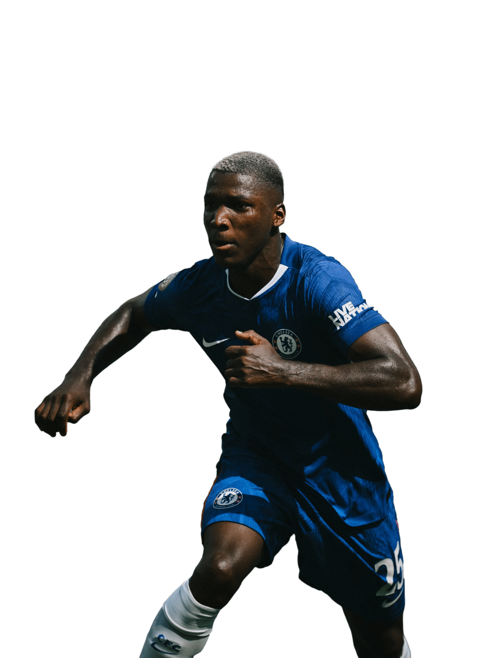 Moi Caicedo Chelsea PNG Football Render