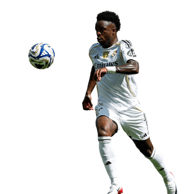 Vinicius PNG Real Madrid Footbal Render