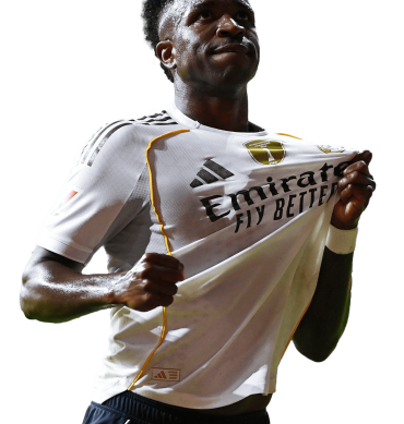 Vinicius PNG Real Madrid Footbal Render
