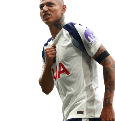 Richarlison PNG tottenham Football Render